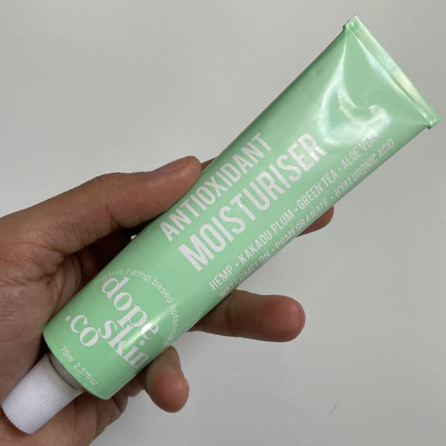 Dope Skin Co Antioxidant Botanical Moisturiser review photo by Ruthieandskincare