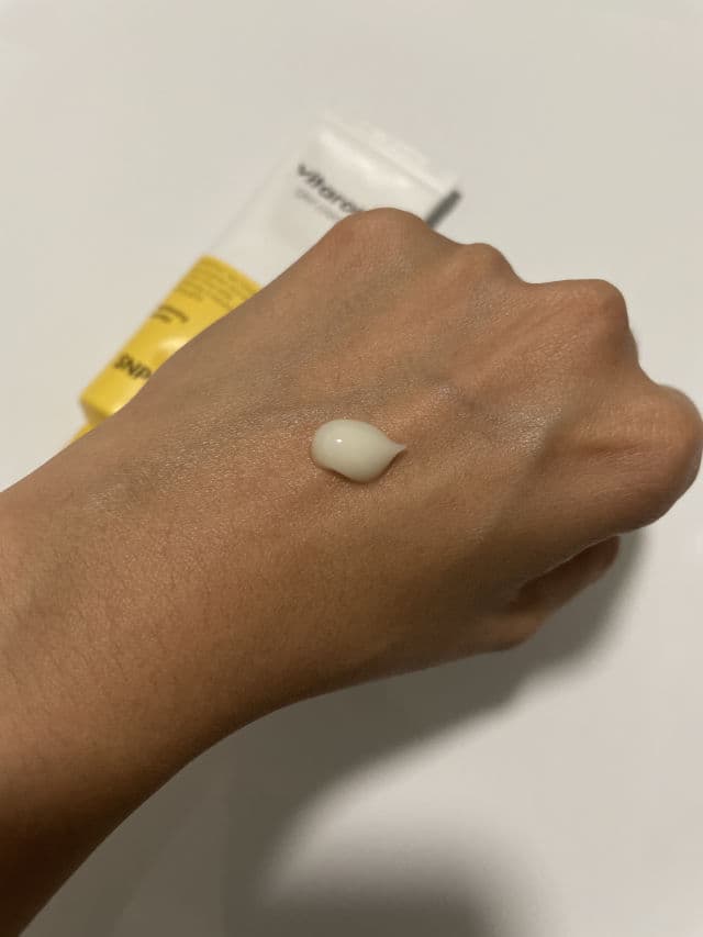 SNP Vitaronic Gel Cream review photo by Ruthieandskincare