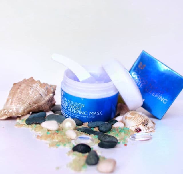 Mizon Good Night White Sleeping Mask Tube review photo by SCMemoir