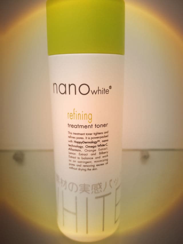 Nano White Refining Treatment Toner review photo by SkinSYK