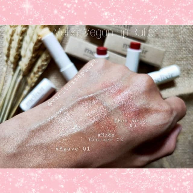 Melixir Vegan Lip Butter with Agave  review photo by SakuyaVici