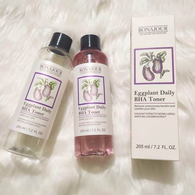 Bonajour Eggplant Daily BHA Toner review photo by Salichilic