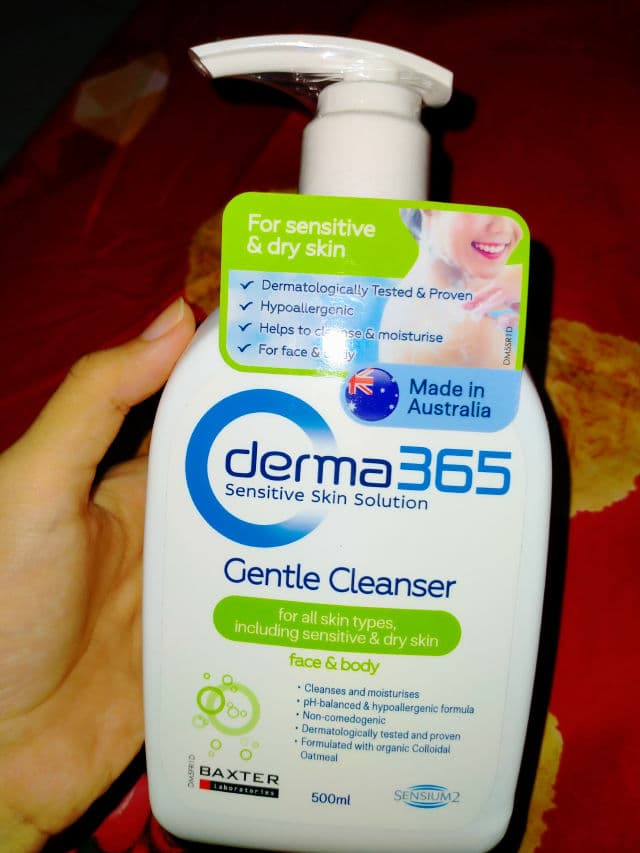 Derma365 Gentle Cleanser For All Skin Types review photo by SkincarebyChzu