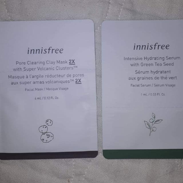 INNISFREE Jeju Volcanic Pore Clay Mask review photo by Santinosmomma