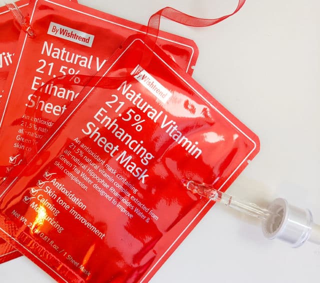 By WISHTREND Natural Vitamin 21.5% Enhancing Sheet Mask review photo by SapphireRoses