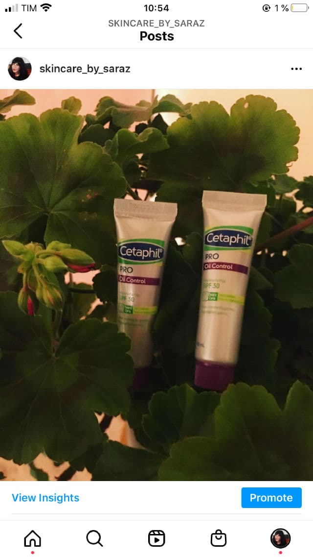 Cetaphil DermaControl Oil Absorbing Moisturizer SPF 30 review photo by Saraz