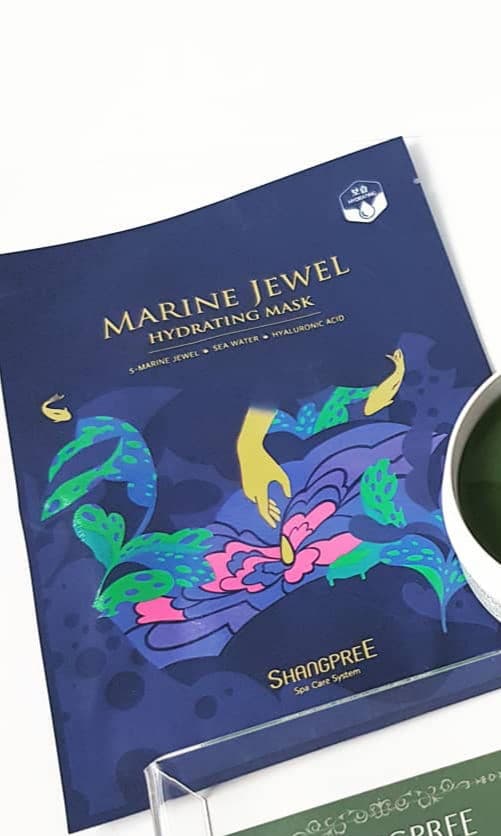 Shangpree Marine Jewel Hydrating Mask review photo by Sati