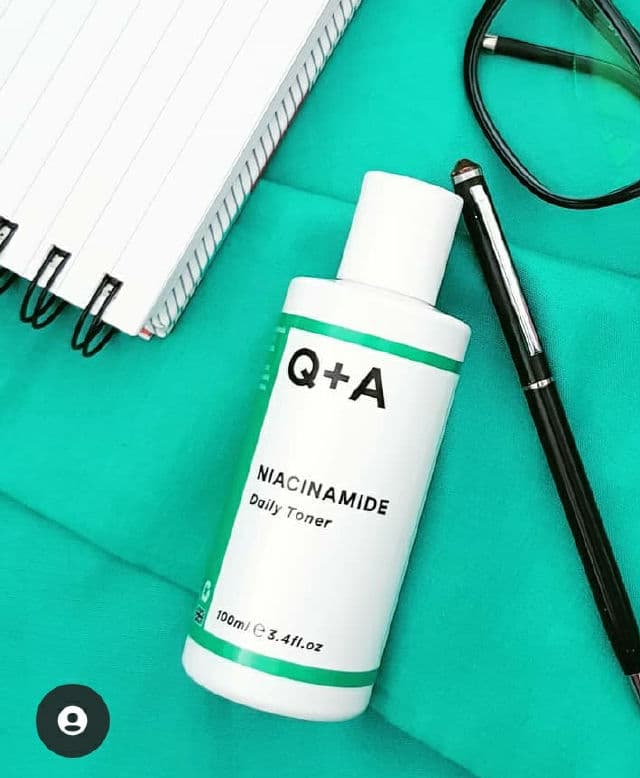 Q+A Niacinamide Daily Toner review photo by Sati