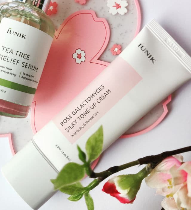 Iunik Rose Galactomyces Silky Tone Up Cream review photo by Sati
