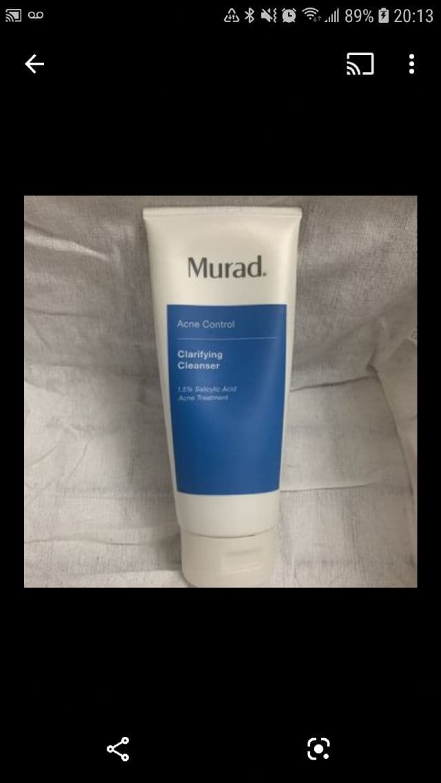 Murad Acne Control Clarifying Cleanser review photo by SesameUnni