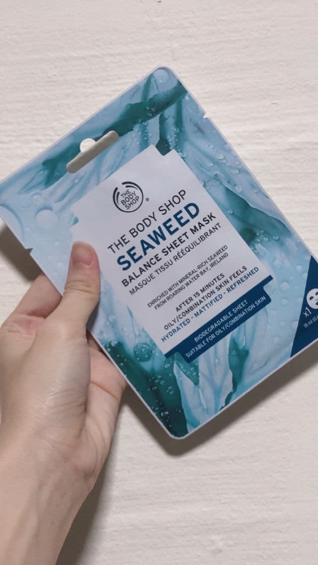 The Body Shop Seaweed Balance Sheet Mask review photo by SesameUnni
