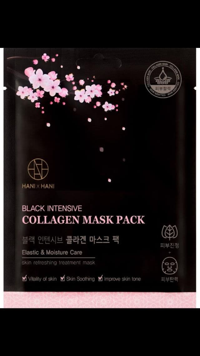 HANIxHANI Black Intensive Collagen Mask Sheet review photo by SesameUnni