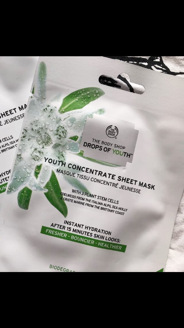 The Body Shop Drops of Youth Sheet Mask review photo by SesameUnni