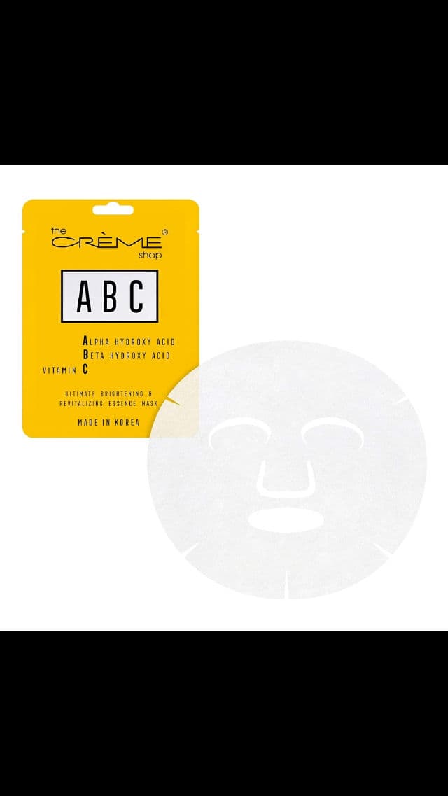 The Creme Shop ABC Face Sheet Mask  review photo by SesameUnni