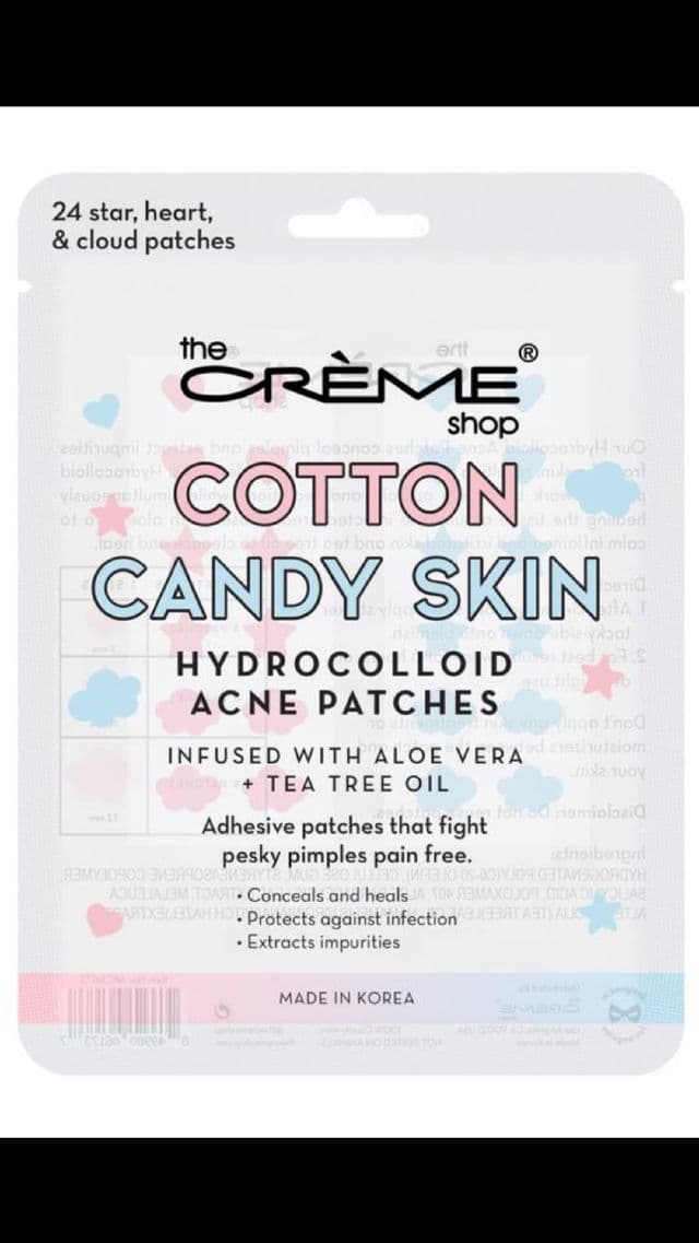 The Creme Shop Cotton Candy Skin - Hydrocolloid Acne Patches review photo by SesameUnni