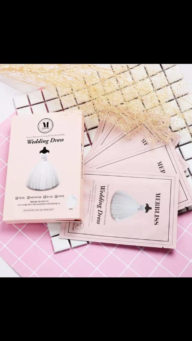MERBLISS Wedding Dress Nude Seal Mask review photo by SesameUnni