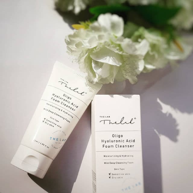 THE LAB by blanc doux Oligo Hyaluronic Acid Foam Cleanser review photo by Shaey