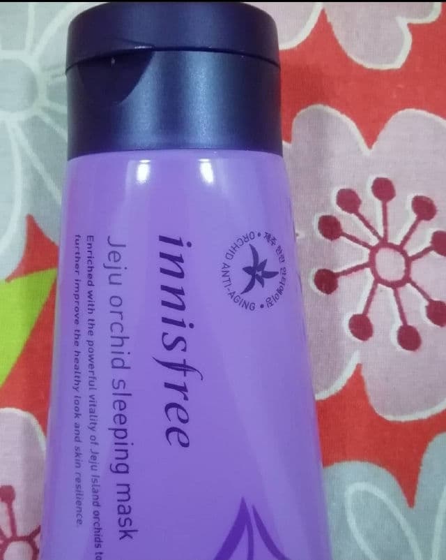 INNISFREE Jeju Orchid Sleeping Mask review photo by Shalomgrace