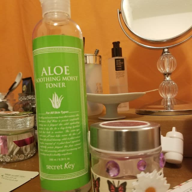 SECRET KEY Aloe Soothing Moist Toner review photo by Shanchyrhy