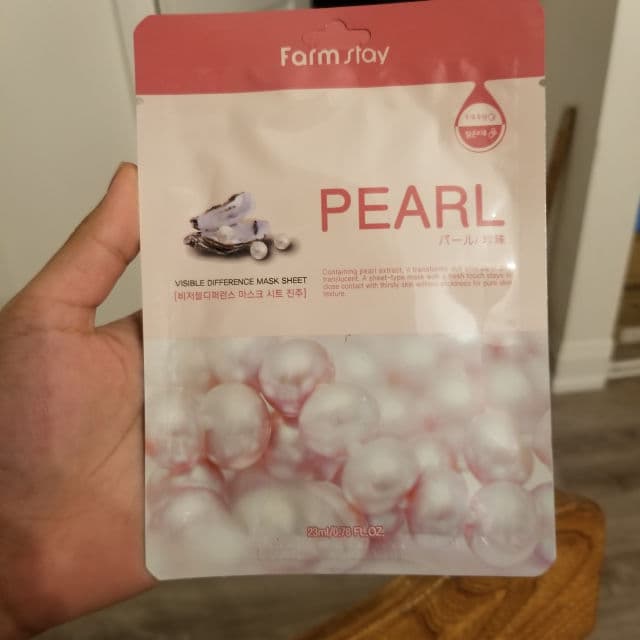 Farmstay Visible Difference Mask Sheet (Pearl) review photo by Shanchyrhy