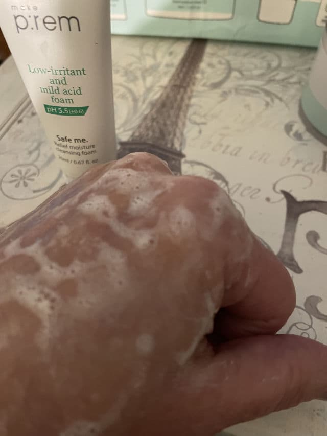Safe Me. Relief Moisture Cleansing Foam product review