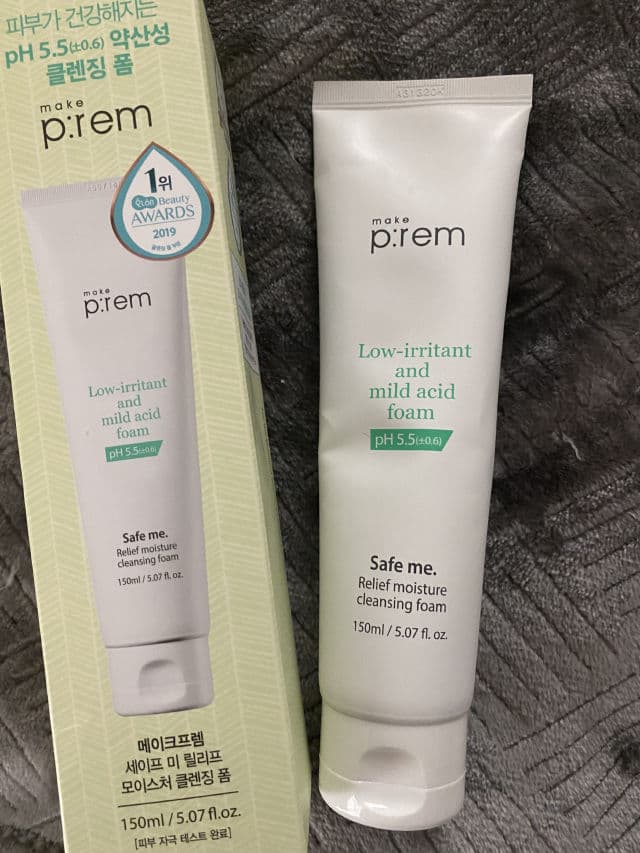 Safe Me. Relief Moisture Cleansing Foam product review
