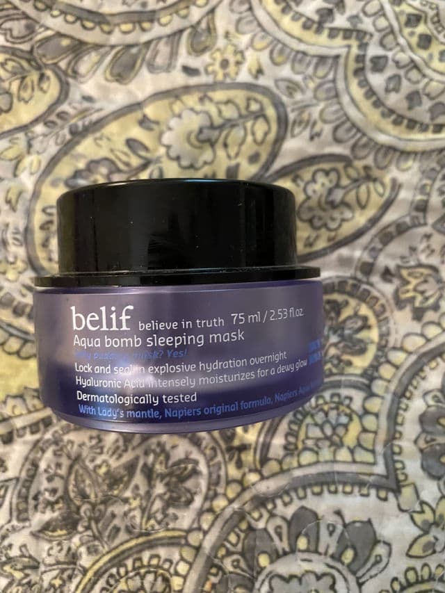 belif Aqua Bomb Sleeping Mask review photo by Sharonspendstoomuch