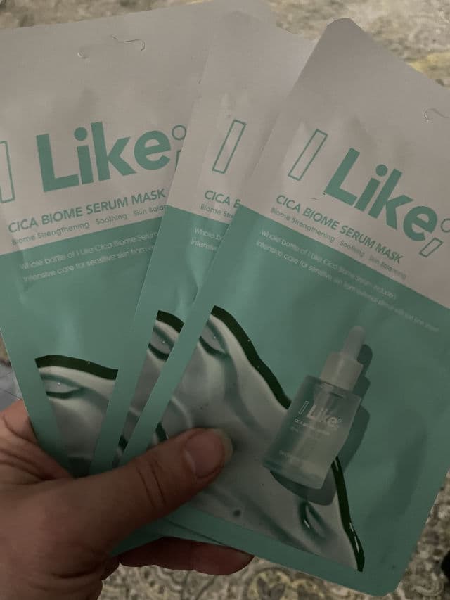 Audrey & Young I Like Cica Microbiome Serum Mask review photo by Sharonspendstoomuch