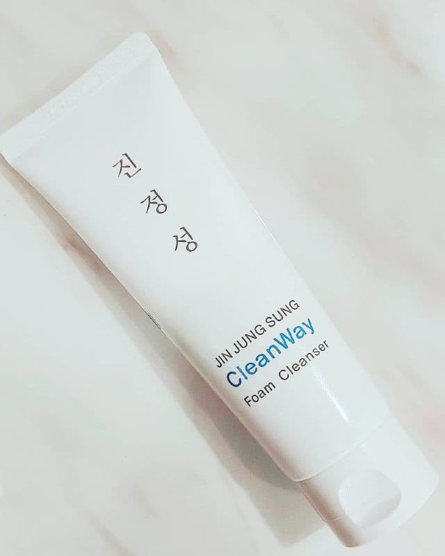 ENS Jin Jung Sung CleanWay Foam Cleanser review photo by Sheetal