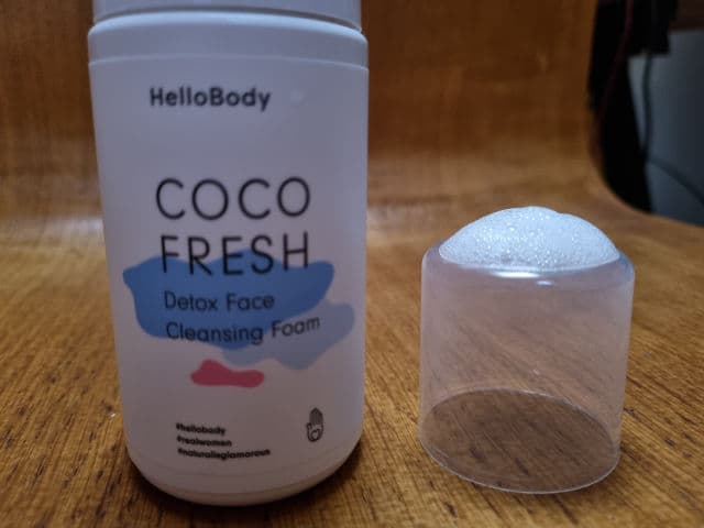 HelloBody Coco Fresh Face Cleansing Foam review photo by Shishou