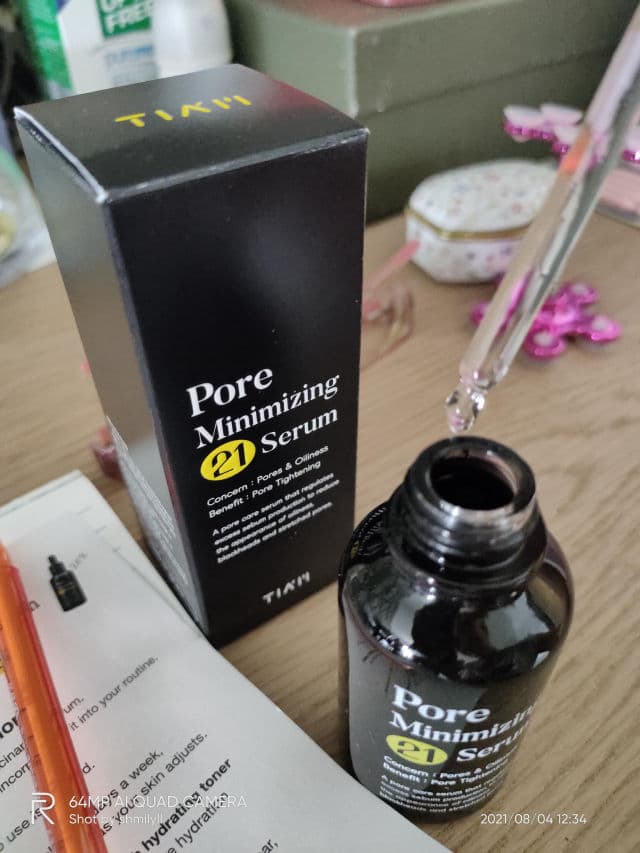 TIAM Pore Minimizing 21 Serum review photo by ShmilyUnni