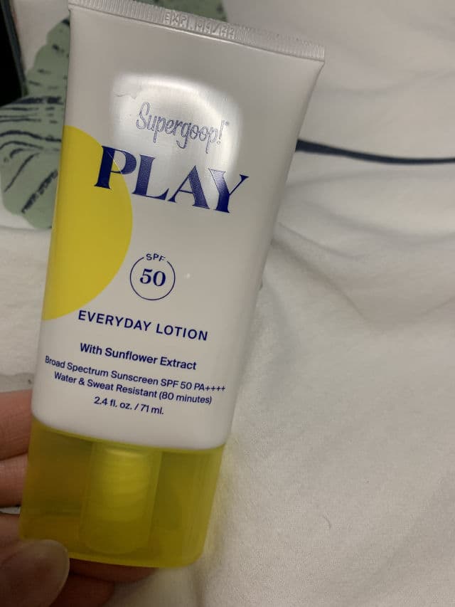 Supergoop! Play Everyday Lotion SPF50 with Sunflower Extract review photo by ShuEn
