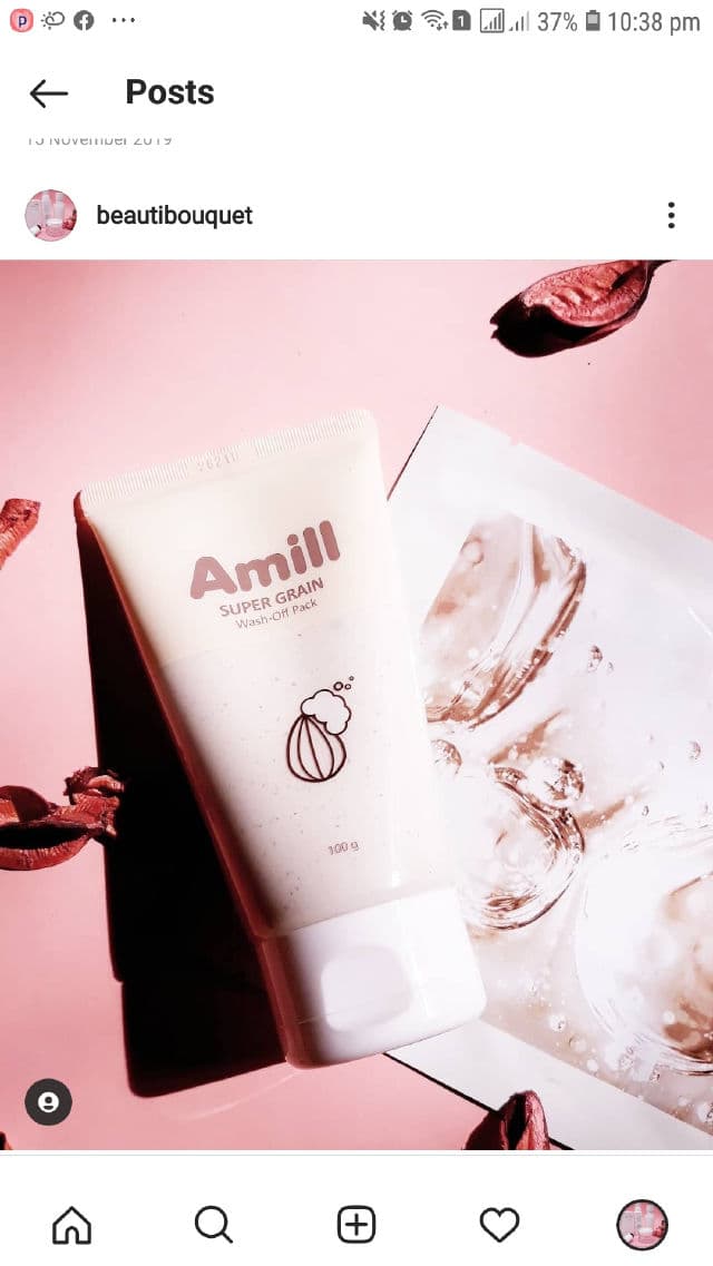 Amill Super Grain Wash-Off Pack  review photo by Sidd