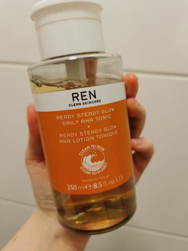 Ren Ready Steady Glow Daily AHA Tonic review photo by Sillypans