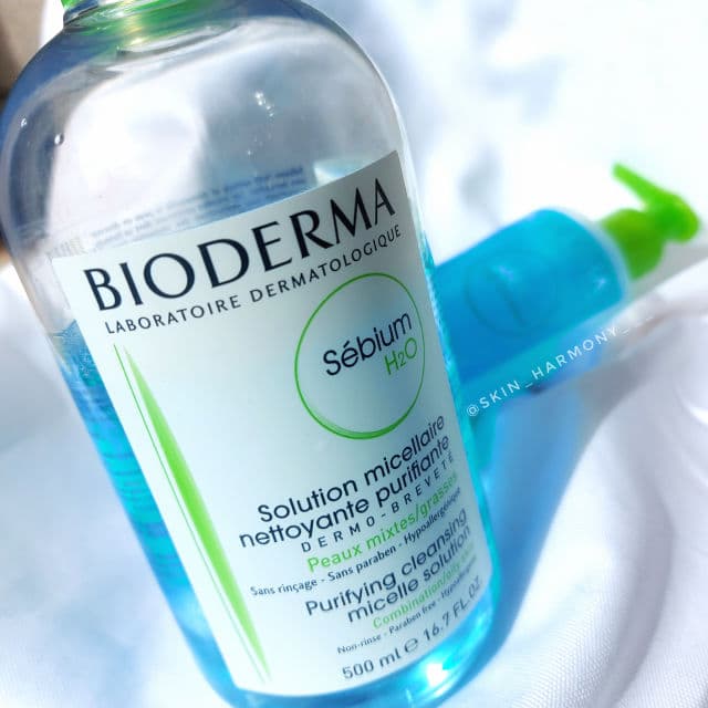 Bioderma Sebium H2O Micellar Water Makeup Remover for Combination to Oily Skin review photo by blossomevibe