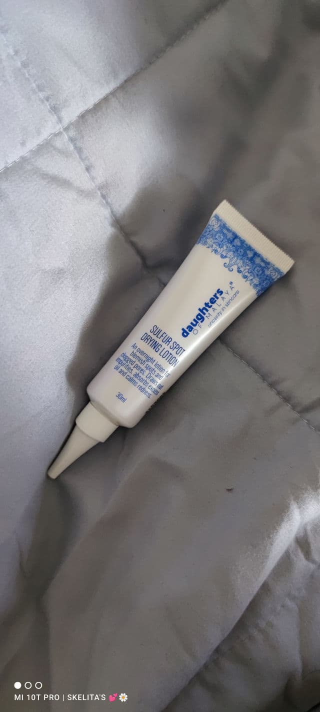 Daughters of Malaya Sulfur Spot Drying Lotion review photo by Skinbyrd