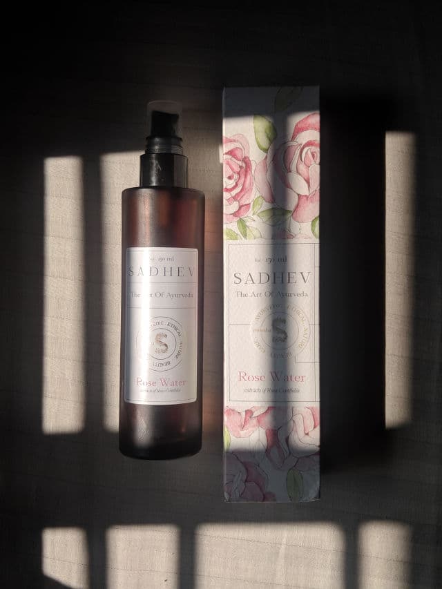 Sadhev Rose Water  review photo by SkincareNoob
