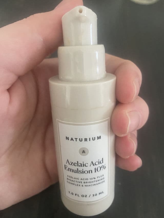 Naturium Azelaic Acid Emulsion 10% review photo by SkincareObsessed
