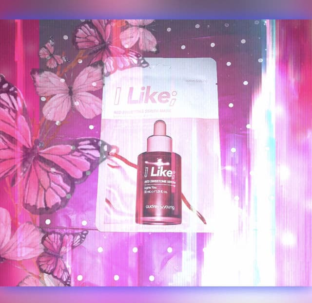 Audrey & Young I Like Red Sweetone Serum Mask review photo by SkincareRocksMyWorld