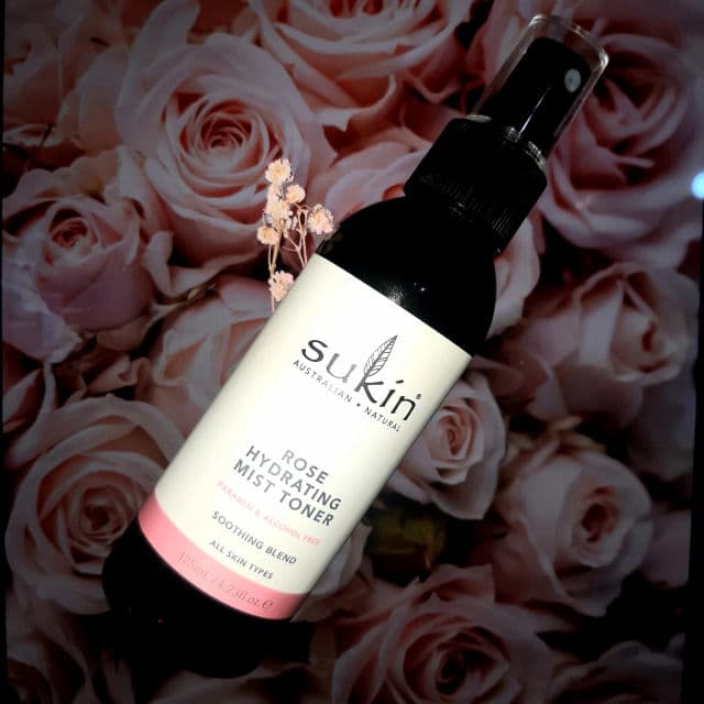 Sukin Rose Hydrating Mist Toner  review photo by Skincarediaryy