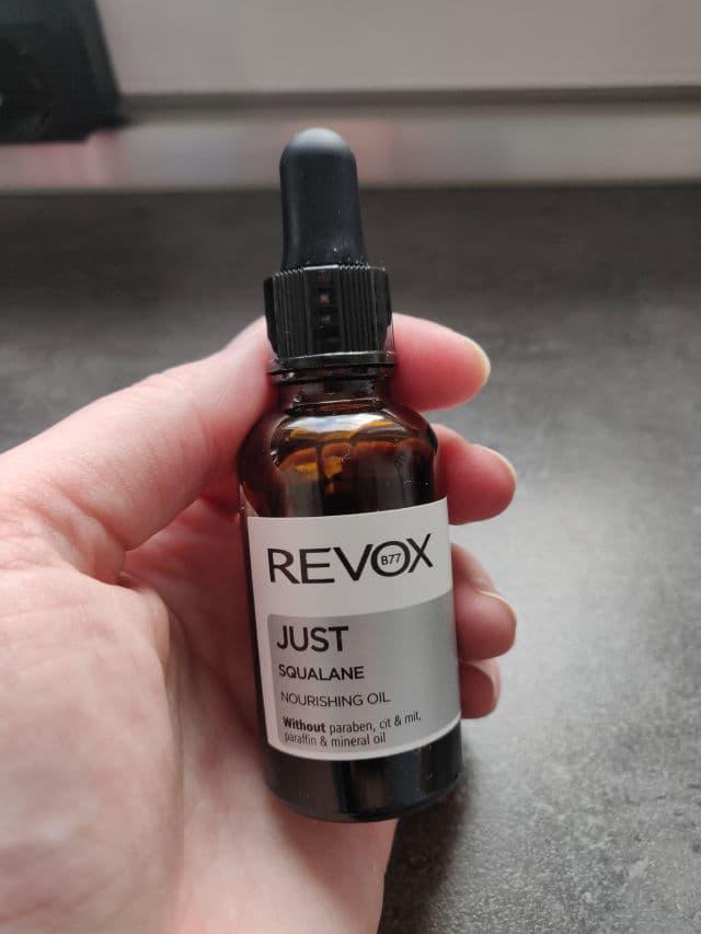 Revox Just Squalene review photo by Skincarekitten