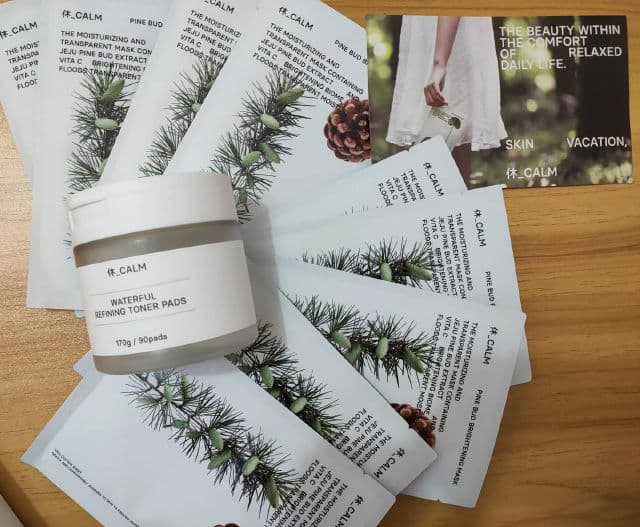 Hue Calm Pine Bud Brightening Mask review photo by Skincarelife
