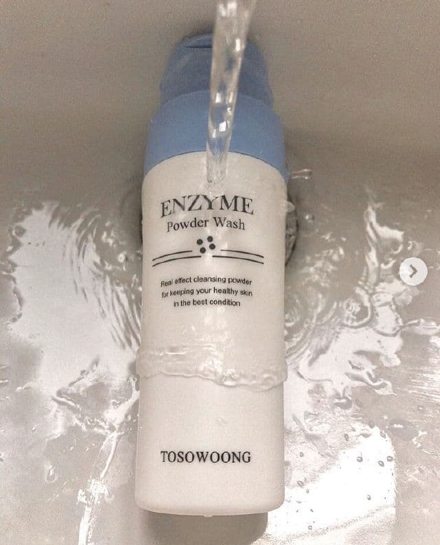 TOSOWOONG Enzyme Powder Wash Cleanser review photo by Skincarewithtai