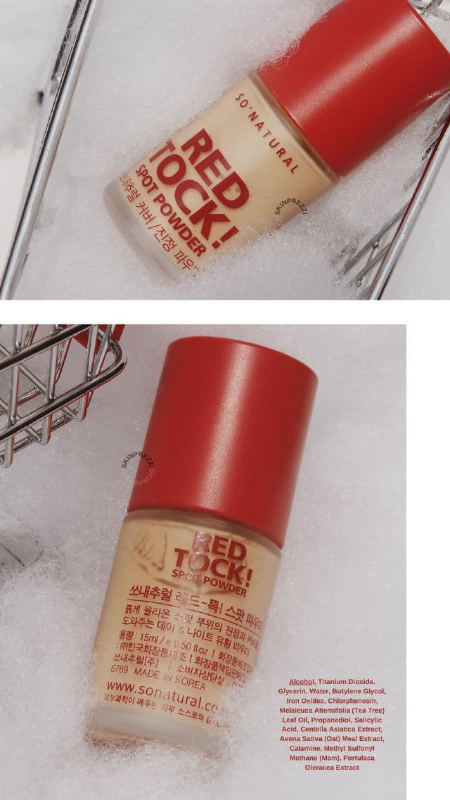 So Natural Red-Tock Spot Powder review photo by Skinprezzi