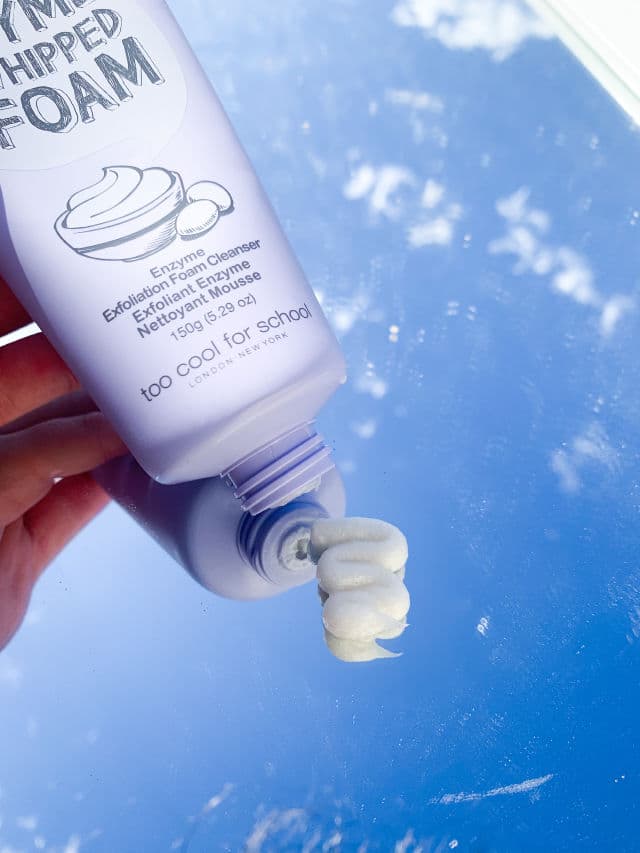 TOO COOL FOR SCHOOL Egg-zyme Whipped Foam Enzyme Exfoliation Foam Cleanser review photo by Skintrospect