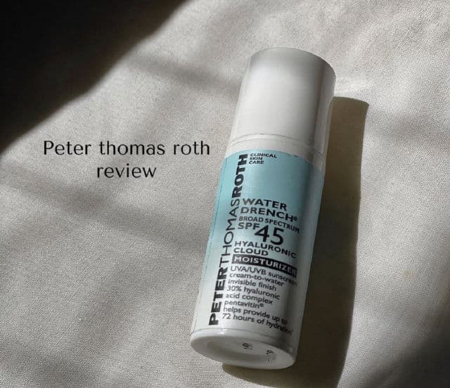 Peter Thomas Roth Water Drench Hyaluronic Cloud Hydrating Moisturizer SPF45 review photo by Rrynskin