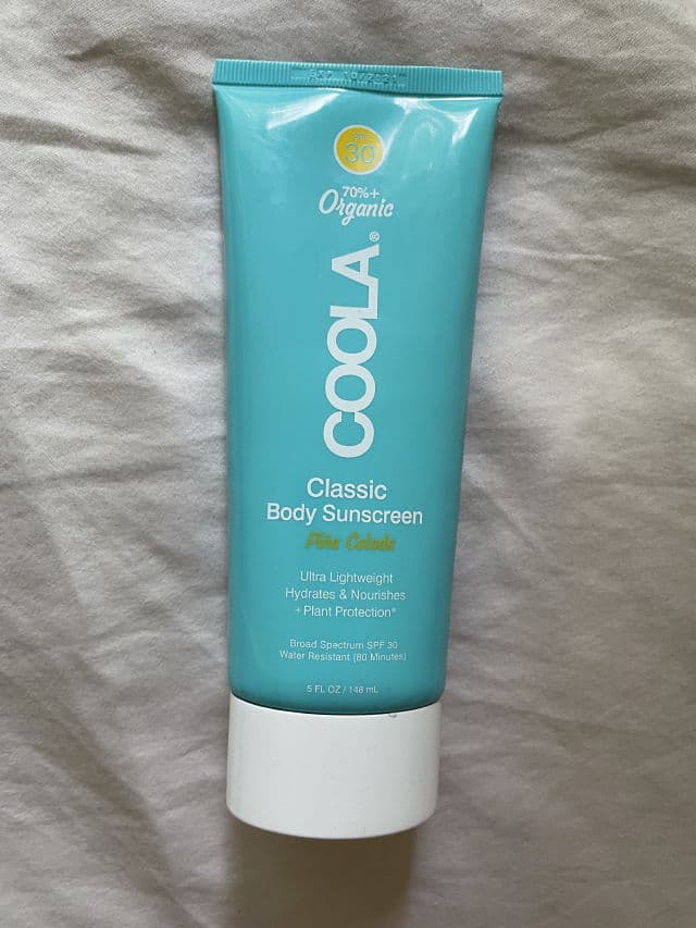 Coola Classic Face Organic Sunscreen Lotion SPF 50 review photo by Rrynskin