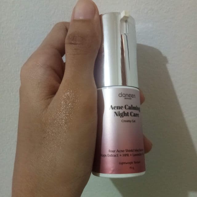 daneen skincare Acne Calming Night Care review photo by Skylin