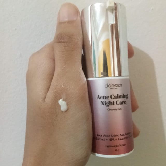 daneen skincare Acne Calming Night Care review photo by Skylin