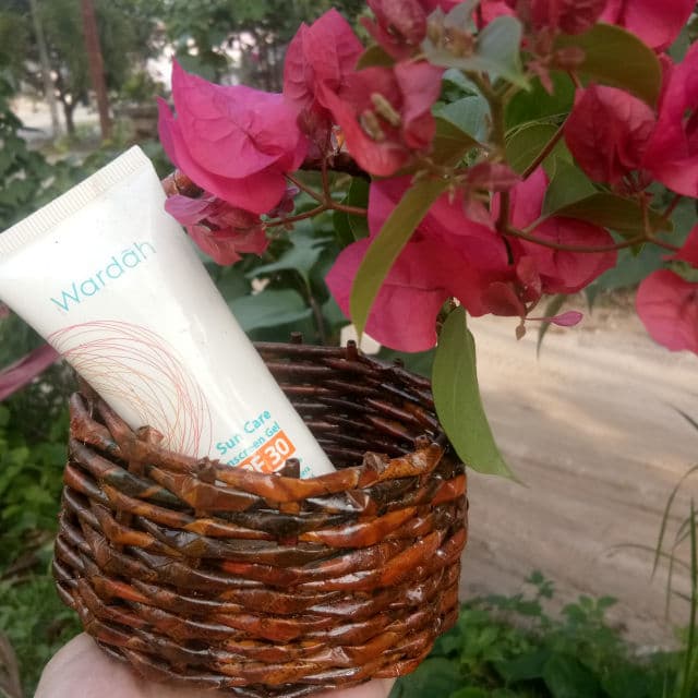 Wardah Sunscreen SPF 30 review photo by Skylin